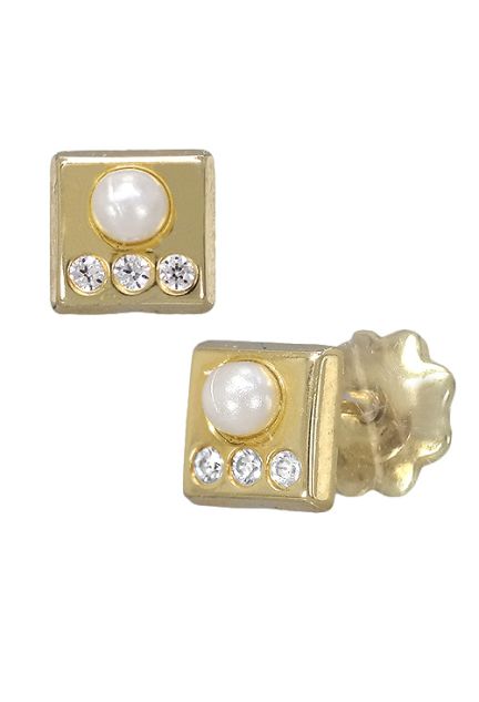 pendientes de oro para recien nacida foto lateral precio barato en joyeria online 197_1-1306_01