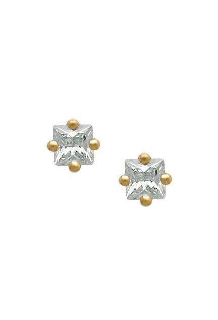Pendientes oro amarillo garras 234_2853-0