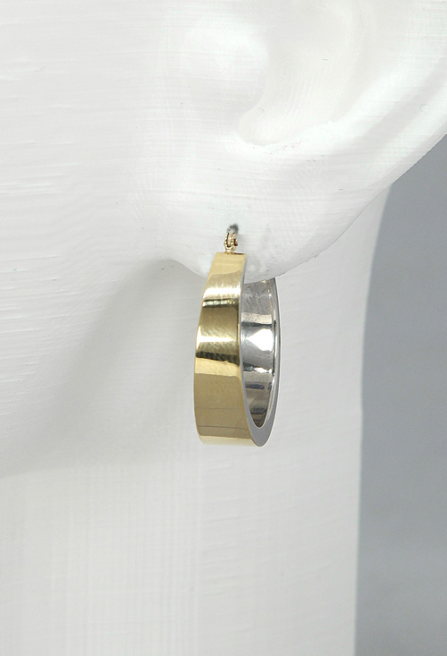 pendientes de oro y plata tipo criollas precio outlet de joyeria muy baratos vista modelo 100_KS12_02