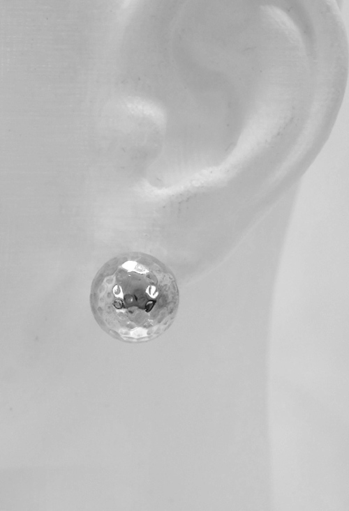 pendientes de plata bola de 13.50 mm de dm vista en modelo 200_10150-1_02