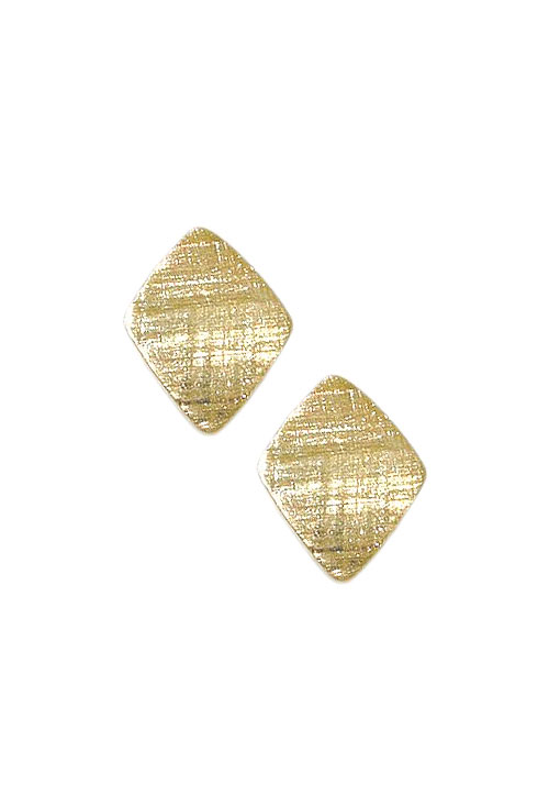 pendientes de plata chapados en oro forma de rombo 200_ppe0470