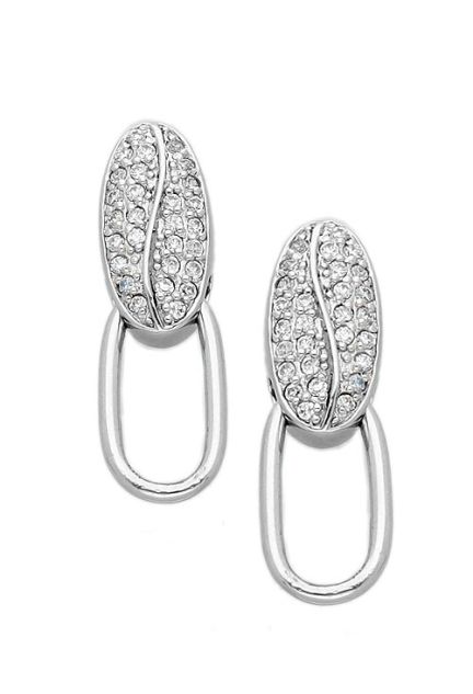 pendientes de plata con circonitas precio de ocasion foto frontal 132_72634-T