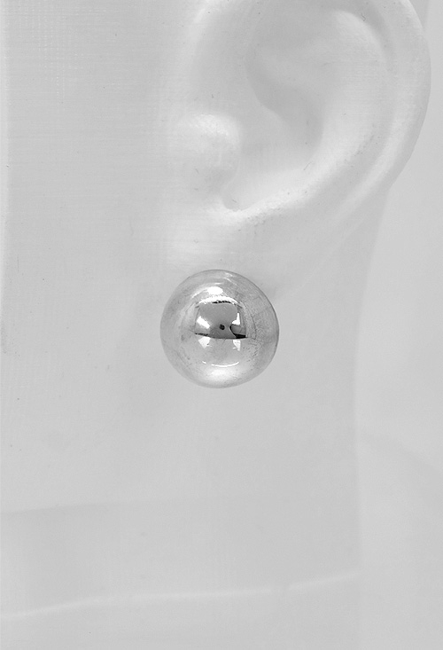 pendientes de plata media bola 18 mm de diametro foto modelo 200_10150-4_02