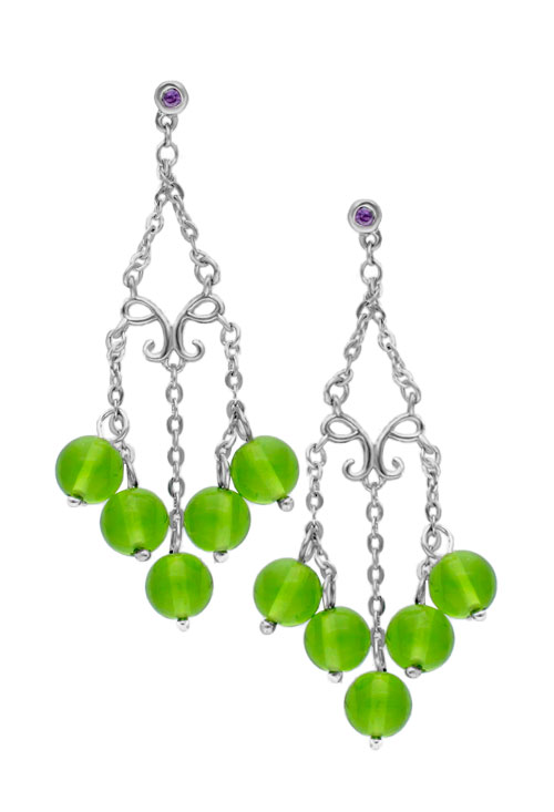 pendientes largos de `lata cuarzos verdes toma frontal 132_70995-P