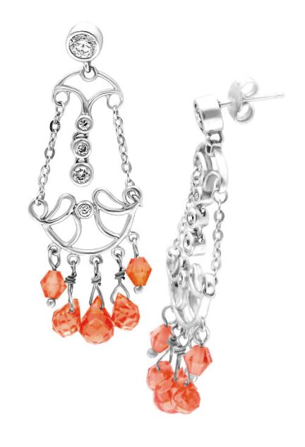 pendientes largos plata con citrinos neoclasicos lateral 132_70993-p-2_01