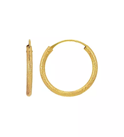 pendientes de oro aros diamantados