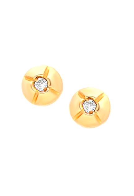 Pendientes oro amarillo con diamantes 192_Z1215 (Pendientes)