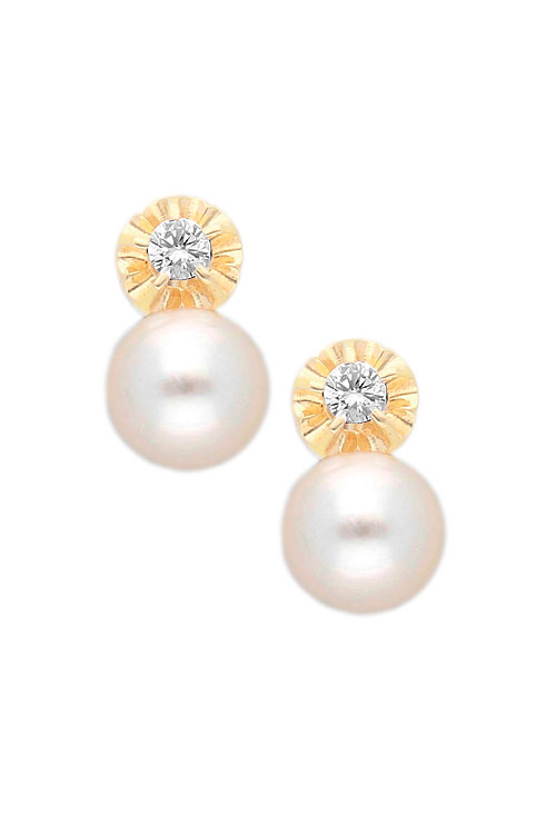Pendientes oro con perlas y diamantes 100_2770-0