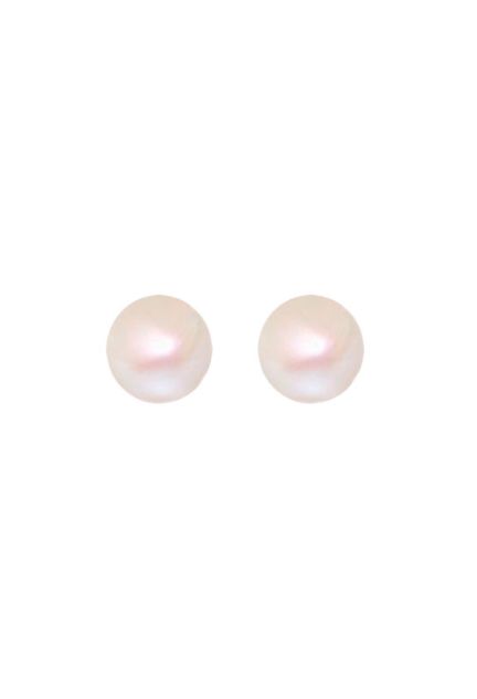 pendientes oro amarillo 18 kilates con perlas cultivadas de 6 mm precio barato joyeria online vista frontal 234_2444