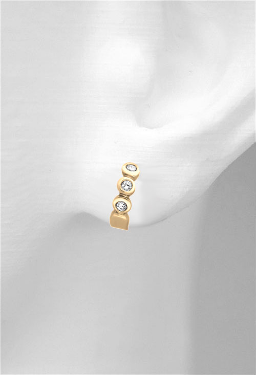 Pendientes oro amarillo 18k con diamantes para mujer a precios baratos 192_Z1272_03