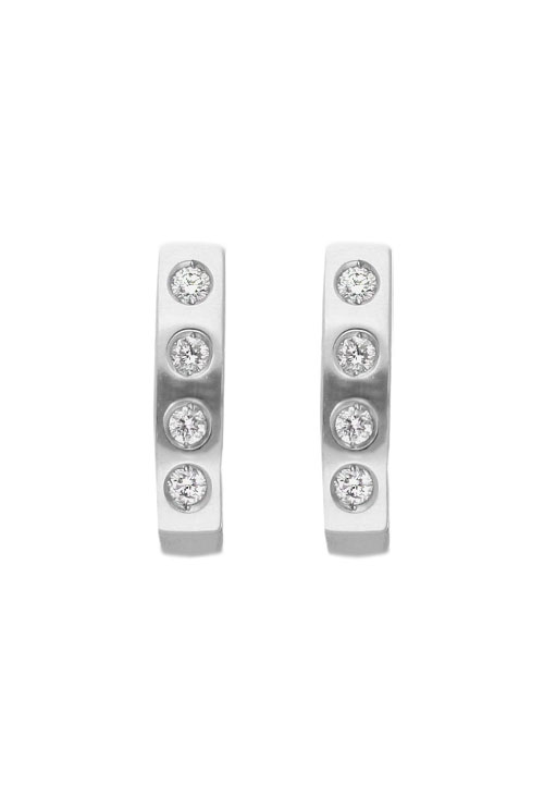 pendientes oro blanco 18 kilates con diamantes modelo medio arete precio especial muy barato joyeria online foto frontal 192_Z1262