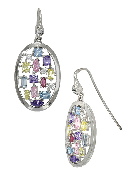 Pendientes oro blanco con cuarzos de color perfil 170_007792OB_06