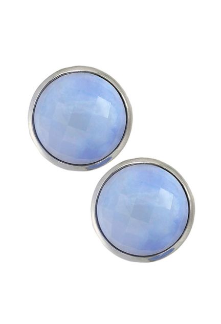 pendientes plata de ley y calcedonia a precio de ocasion 103_NSE649A-12