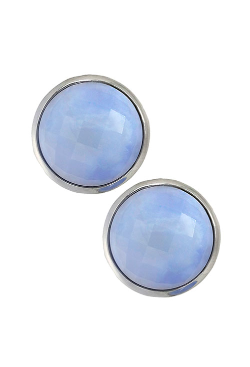 pendientes plata de ley y calcedonia a precio de ocasion 103_NSE649A-12