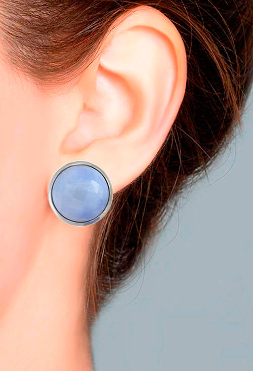 pendientes plata y calcedonia facetada talla bombe 103_nse649a-12_02