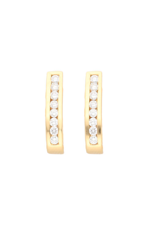 pendientes tipo arete oro amarillo 18 kilates con diamantes precio especial muy barato venta joyas online fotografia frontal 139_26660102