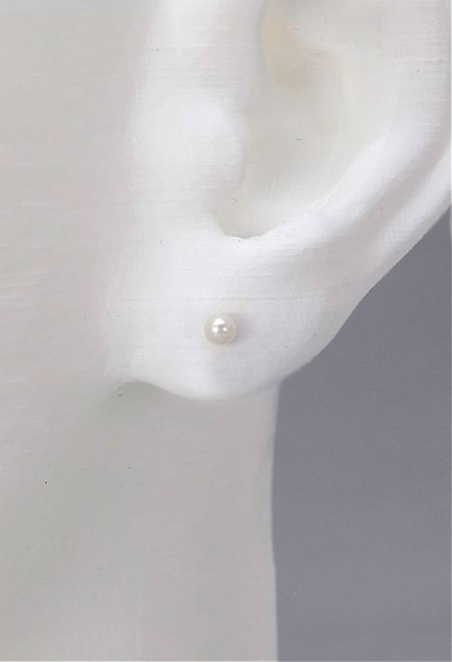 Pendientes bebé oro y perla cultivada-92973