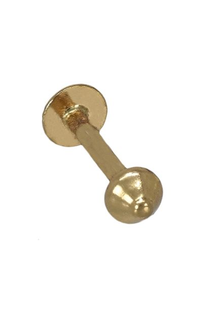 Piercing oro 18 ktes para el labio 019_4667 modelo cono venta online a precios baratos