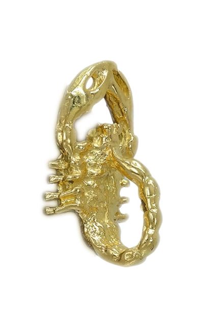 ping de oro amarillo 18 kilates escorpion vista lateral 037_B4317