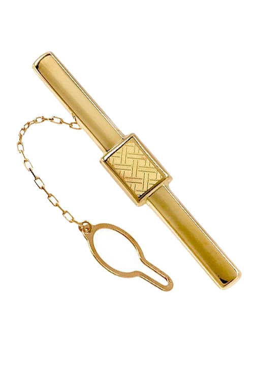 Pisacorbatas de oro amarillo 18 ktes. 045_78080L2