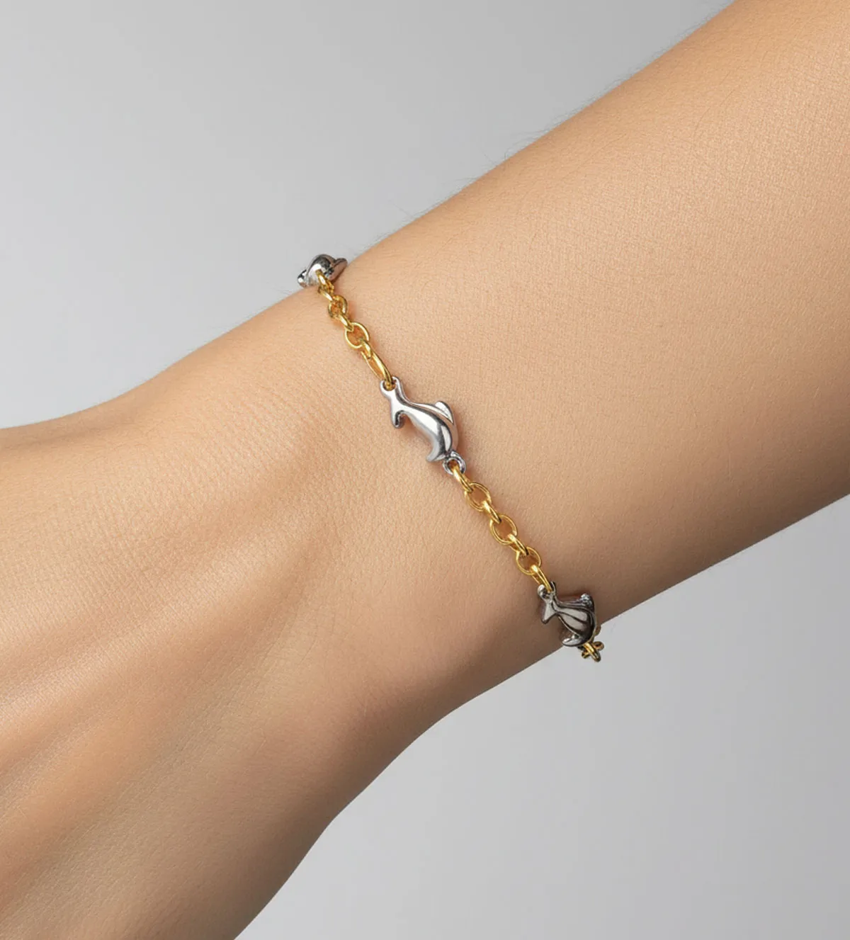 pulsera de oro 045 48303023 18 10