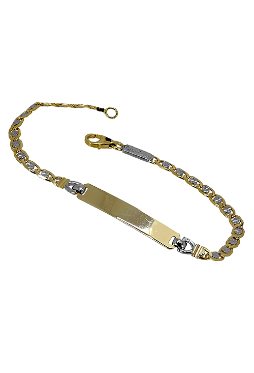 Pulsera de oro 18 ktes, esclava para nina, especial primera comunion - foto 3 - rfcia.003_0218