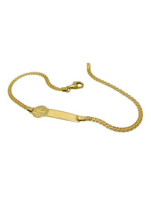 Pulsera de oro 18 ktes LOVE - foto 1 - rfcia.045_44999C14RL-19