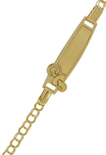 Pulsera oro 18 ktes para bebe - foto 04 - rfcia 085_9129