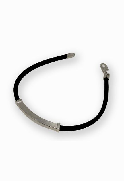 Pulsera plata ley, sin piedras, rigida - foto 1 - rfcia.017_656BR0010