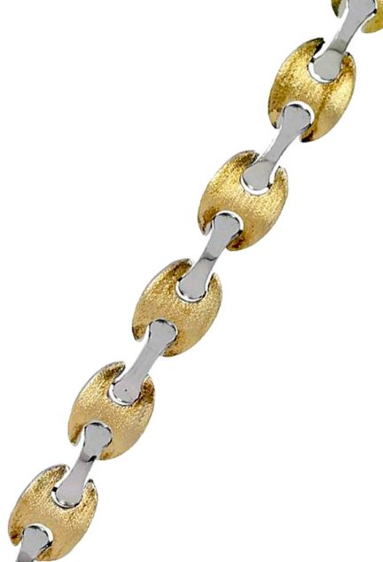 pulsera de plata y oro a precio especial de liquidacion