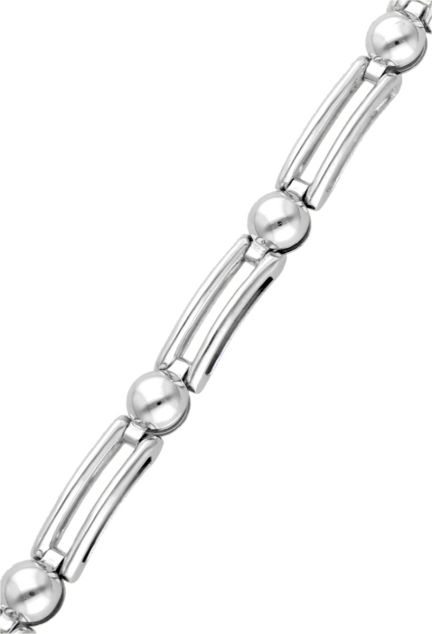 pulsera de oro blanco 18 kilates fotografia para web el rubi joyeros toma aumentada