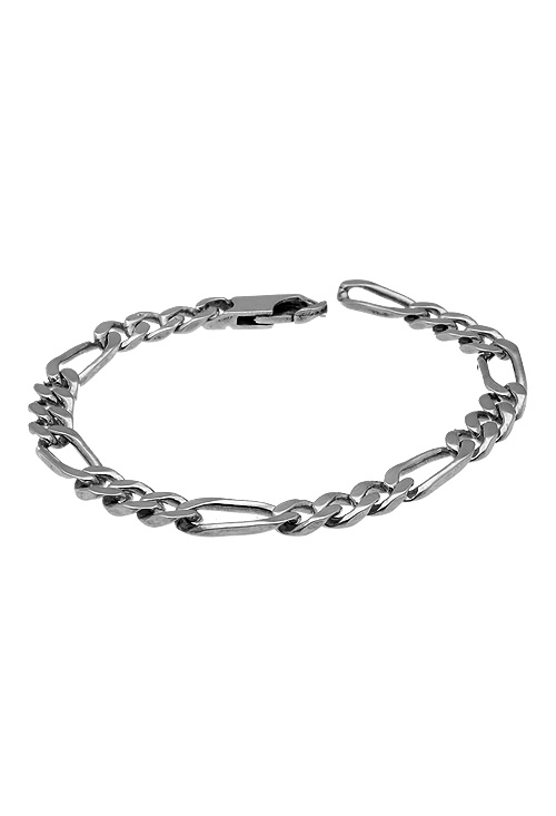 pulsera de plata para hombre eslabones macizos modelo 3x1 foto frontal 126_BP(1-3)(4)SL200_01