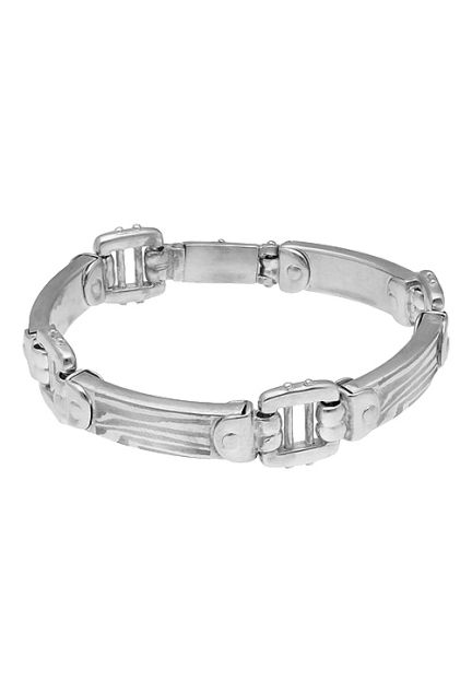 pulsera de plata para hombre modelo especial a precio excepcional barato vista base 200_L10190_02
