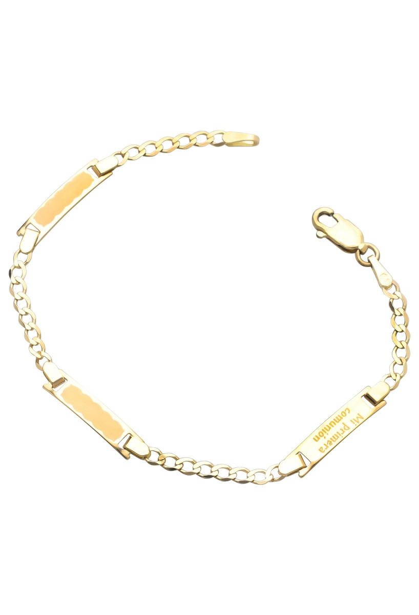 pulsera oro amarillo 18 kilates para comunion vista AA 045_48369C24GL01