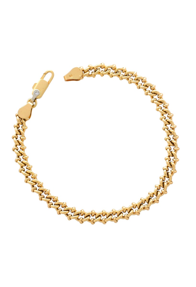 pulsera oro amarillo 18 ktes cadena de eslabones 003_P28736