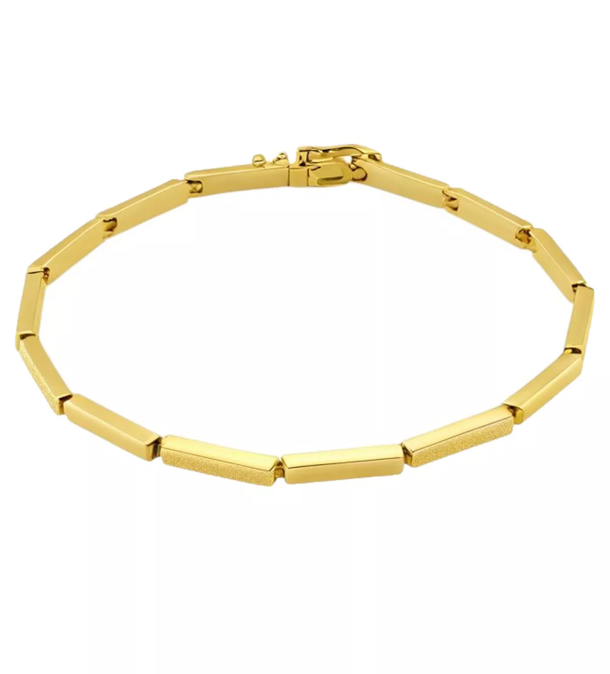 pulsera de oro amarillo 18k Dia y Noche toma principal