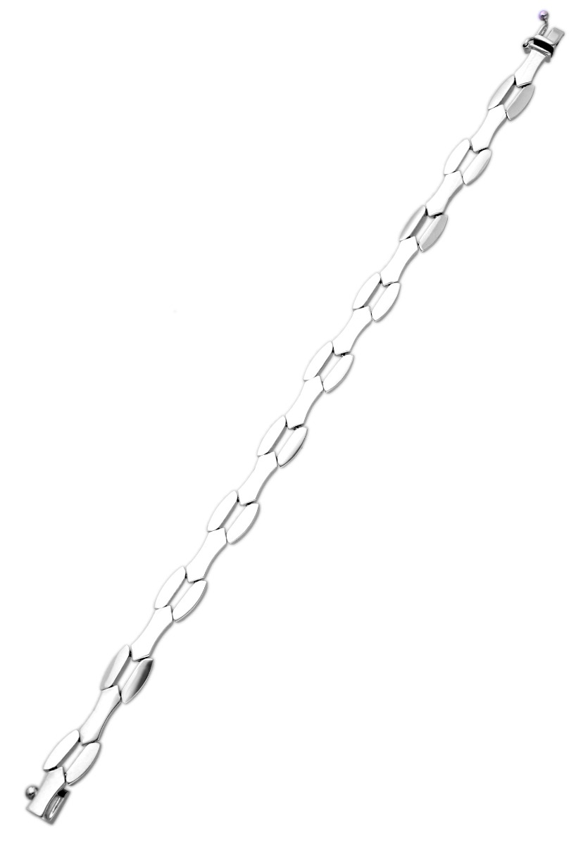 pulsera oro blanco 18k foto extendida para web el rubi joyeros