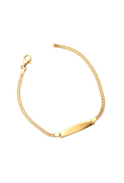 Pulsera oro con chapa para 1a Comunion - foto 1 - rfcia.045_44999C14Z-16