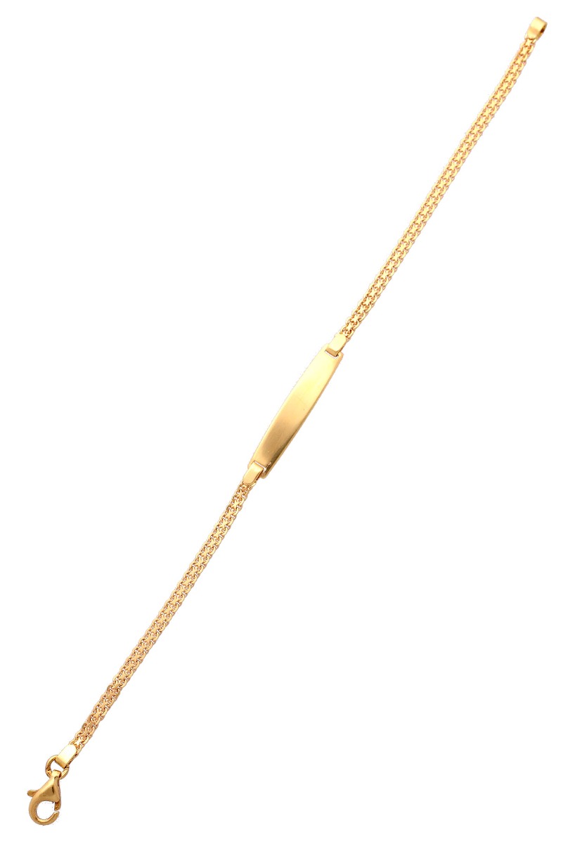 Pulsera oro con chapa para 1a Comunion - foto 3 - rfcia.045_44999C14Z-16