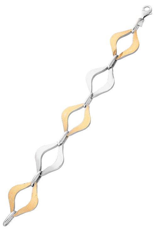 pulsera plata bicolor toma extendida 045_0988435014_01