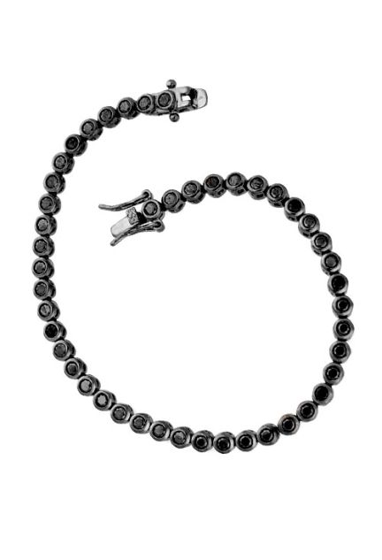 Pulsera plata ley con piedras cadena rfcia.245_HST80028Z