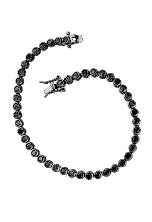 Pulsera plata ley con piedras cadena rfcia.245_HST80028Z