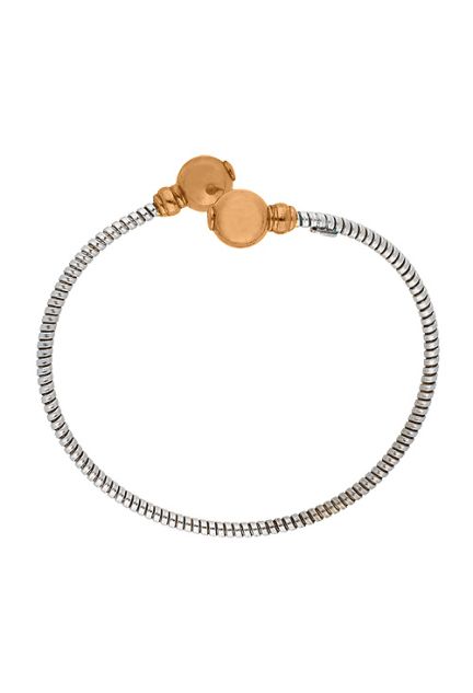 pulsera rigida de aro plata bicolor vista frontal 200_PPU1986