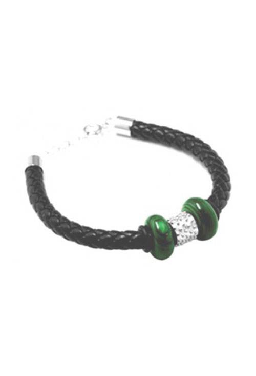 Pulsera plata ley con piedras rigida rfcia.237_TJ1237B01V