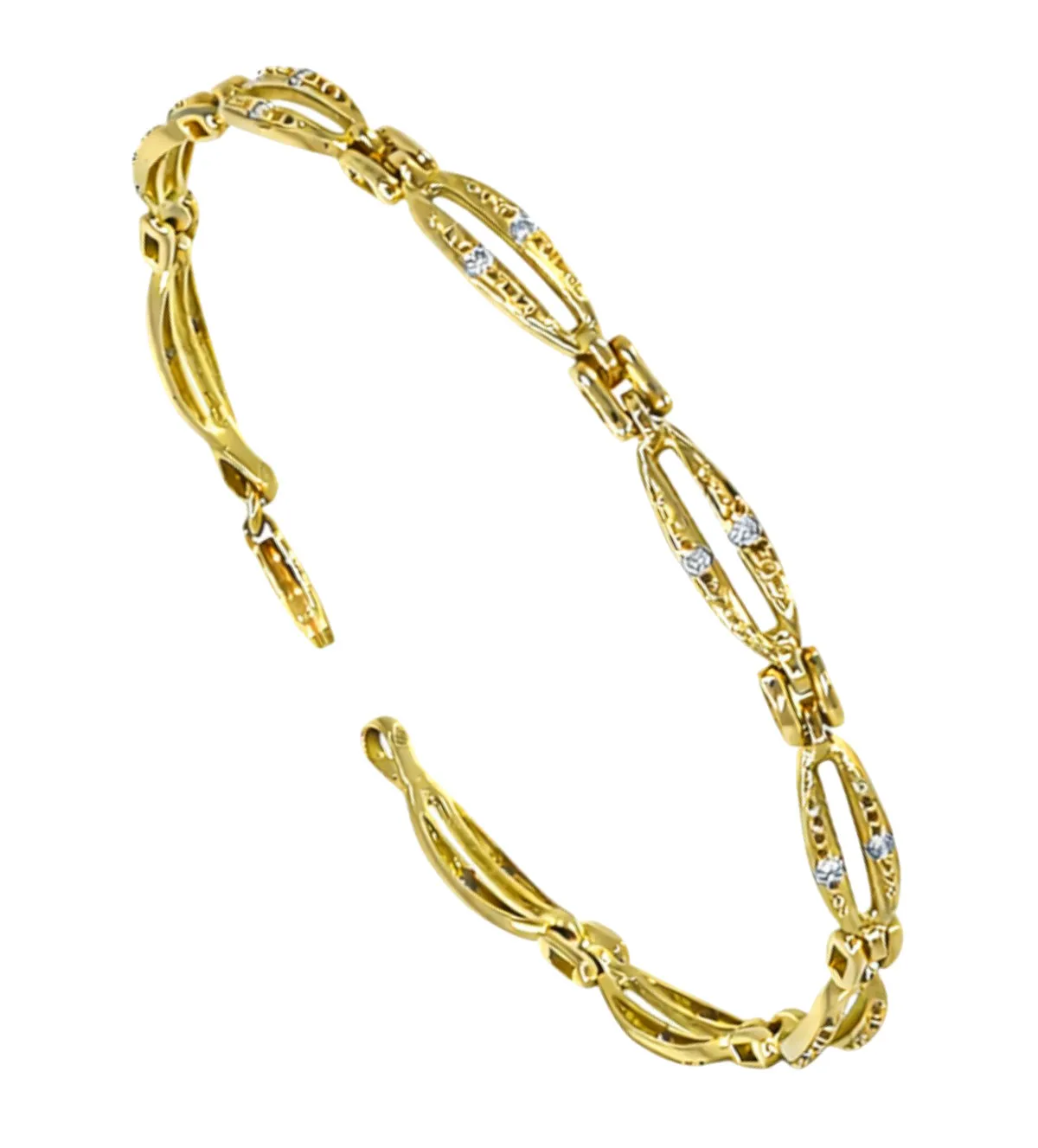 pulserade oro 18k con diamantes naturales talla brillante 192_Z4543