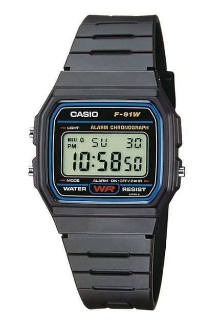 Reloj Casio retro multifunción 075_F-91W-1YER