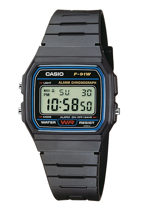 Reloj Casio retro multifunción 075_F-91W-1YER