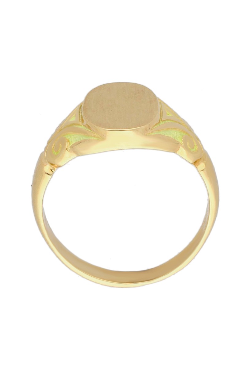 sello para hombre oro amarillo 18 kilates fotografia cenital 081_00613