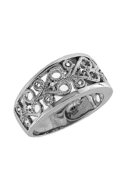 Sortija de pedida oro blanco con diamantes - foto 3 - rfcia.100_T1006