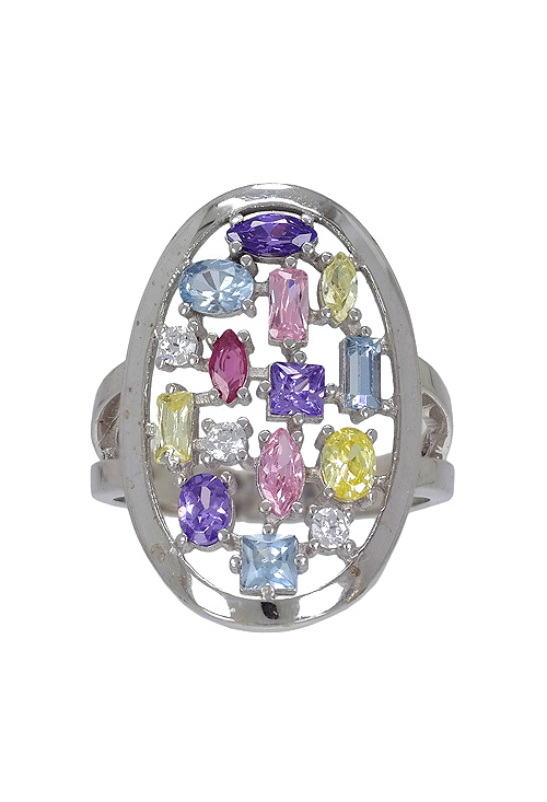 Sortija oro blanco con cuarzos de color frontal 170_007792OB-ST_01